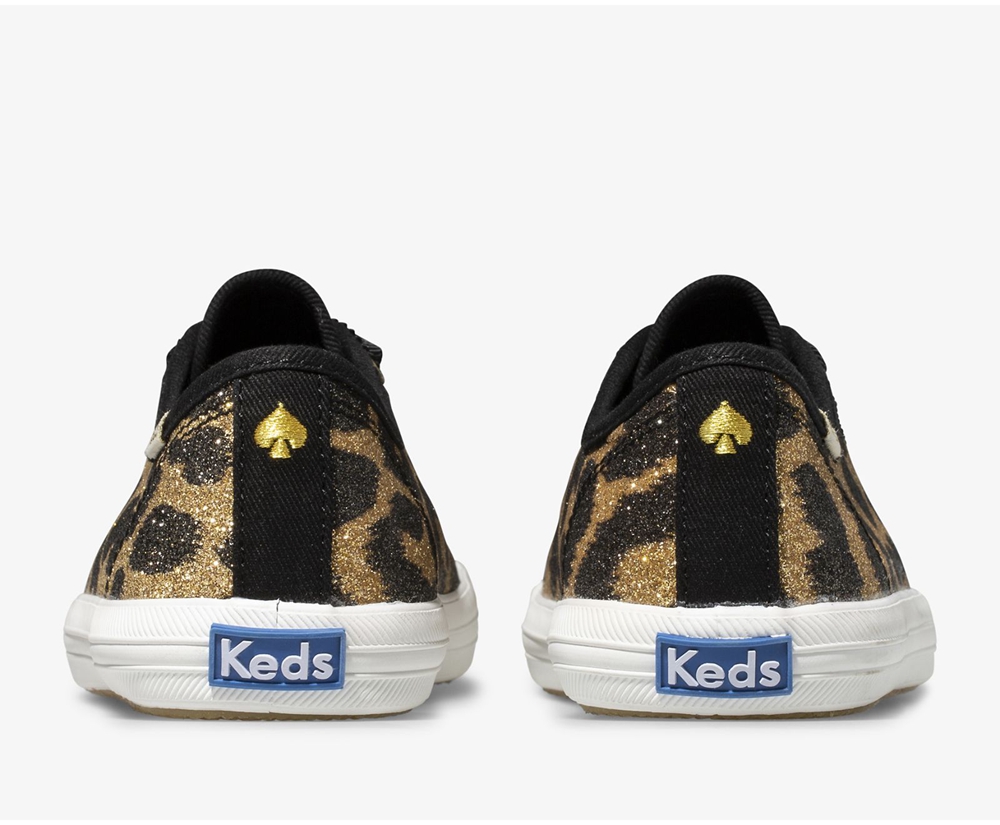 Keds Sneakers Leopard - Kate Spade new york Kickstart Glitter Leopard - Kids ECVHFK-069